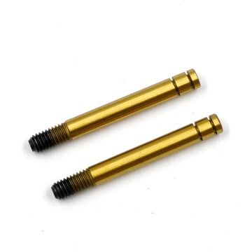 Yeah Racing Titanium Coated Damper Shaft 2 pcs For DSG 50mm Shock-Gear (DSG-S50)