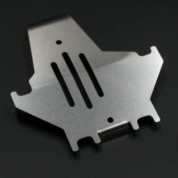 Yeah Racing Stainless Steel Skid Plate TRX-4 TRX-6 Silver (TRX4-039)