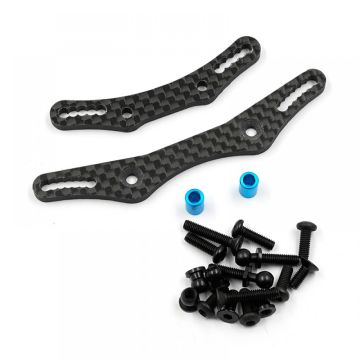 Yeah Racing Carbon Damper Stay Set For Tamiya M05 (TAMC-062)