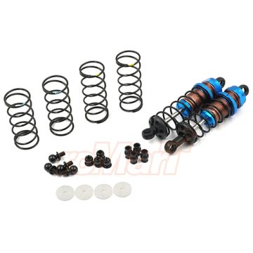 Yeah Racing Aluminum Big Bore Go 70mm Damper Set 2pcs for 1/10 RC Off Road Buggy - Blue (BBG-0070BU)