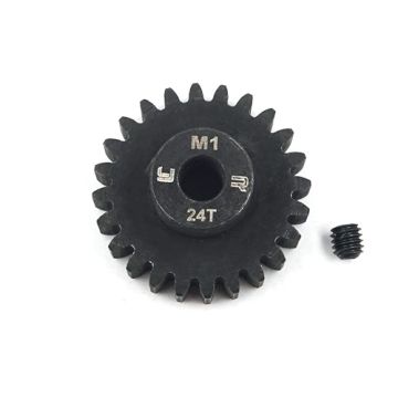 Yeah Racing 24T HD Steel Mod1 5mm Bore Pinion Gear (MG-10014)