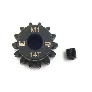 Yeah Racing 14T HD Steel Mod1 5mm Bore Pinion Gear (MG-10004)