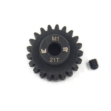 Yeah Racing 21T HD Steel Mod1 5mm Bore Pinion Gear (MG-10011)