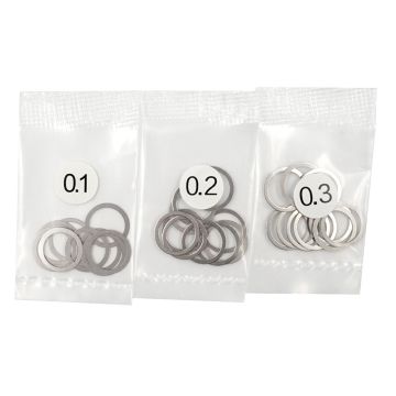 Yeah Racing 8x10mm Stainless Steel Spacer Set 0.1 0.2 0.3mm (YA-0647)