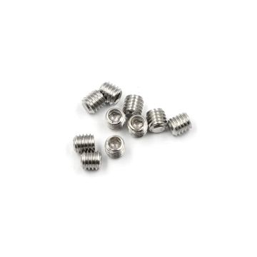 Yeah Racing Stainless Steel M3x3mm Pinion Grub Screws 10pcs