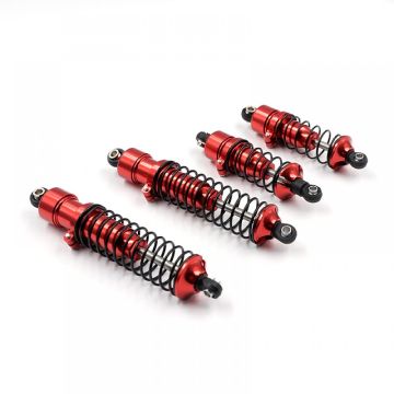 Xtra Speed Aluminum Damper Set Red V2 For Kyosho Optima Ultima Javelin (XS-OM27050RD)