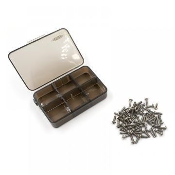 Yeah Racing Titanium Screw Assorted Set w/Box Tamiya DF-03 (TSAS-0003)