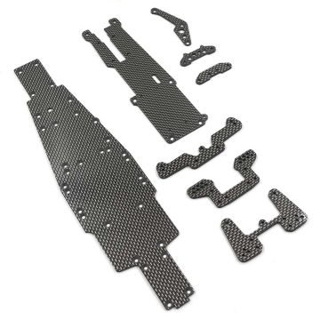 Yeah Racing Carbon Upgrade Set For Kyosho Optima Mid (KYOP-S01BK/S)