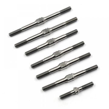 Yeah Racing 64 Titanium Turnbuckle Set Tamiya TT02B (TATT-059SV)