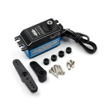 Yeah Racing Aluminium Case 10kg, 0.08 Sec Hackgear Low Profile Digital Servo (YE-0045BU)