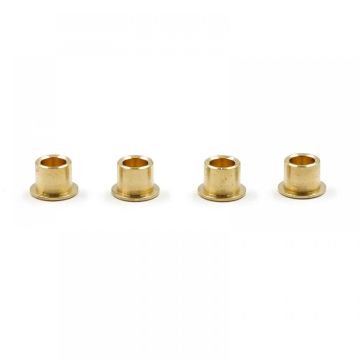 Yeah Racing Brass Flanged Tube 4.5 X 4.0mm 4pcs Tamiya BBX, BB-01, TT-02D, TYPE-S (TABB-008GD)