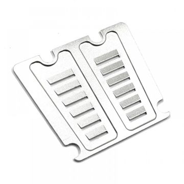 Xtra Speed Aluminium Roof Plate Silver Tamiya Wild One (XS-TA29156SV)