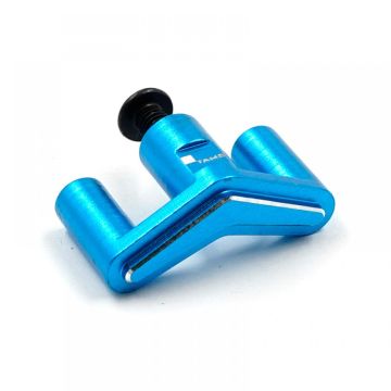 Yeah Racing Aluminium Steering Post Mount Tamiya MB-01 (TAMB-003BU)