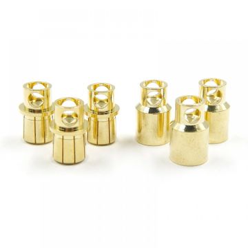 Yeah Racing High Current 8mm Bullet Connector Set - 3 Pairs (WPT-0161)