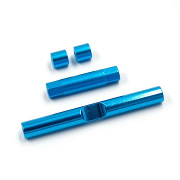 Yeah Racing Aluminum Damper Brace (F & R) For Tamiya BBX (BB-01) (TABB-011BU)