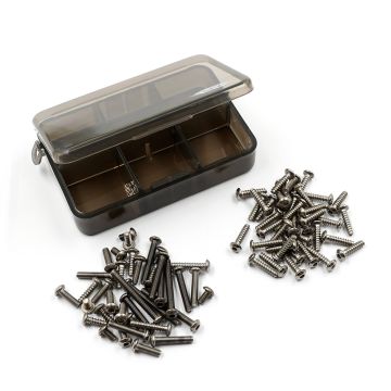 Yeah Racing Titanium Screw Assorted Set w/Box Tamiya Wild one (TSAS-0020)
