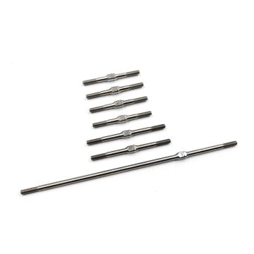 Yeah Racing 64 Titanium Turnbuckle Set (7pcs) For Kyosho Optima Pro (KYOP-026SV)