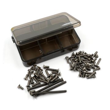 Yeah Racing Titanium Screw Assorted Set w/Box For Kyosho Optima Pro (TSAS-0030)