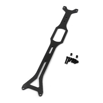 Yeah Racing 2.25mm Graphite Upper Deck For Yokomo 870C Super Dog Fighter (YKDF-013BK)