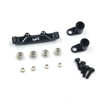 Yeah Racing Aluminum Steering Set For Losi 1/24 Micro-B 2WD Buggy (LSMB-007BK)