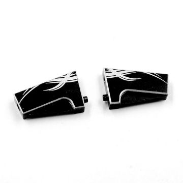 Yeah Racing Aluminum Servo Mount For Losi 1/24 Micro-B 2WD Buggy (LSMB-008BK)