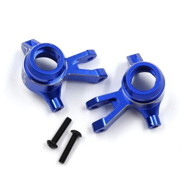 Yeah Racing Aluminum Front Steering Knuckle Set Fit Traxxas Mini Maxx (TRMX-001DB)