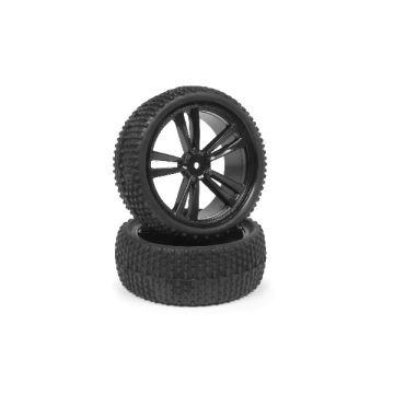 Maverick Mounted Wheel And Tyre Set (XB/Front/2Pcs) (MV150085)