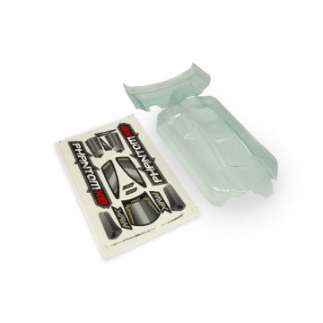 Maverick Clear Lexan Phantom XB Body & Wing - W/ Decal (MV150089)