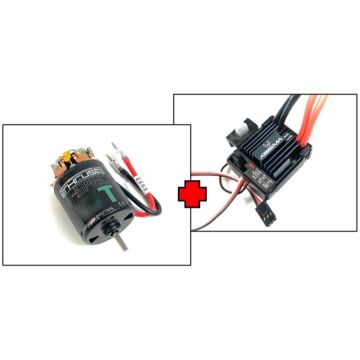 Absima 27T Crawler Motor & 80A ESC Combo Set "Thrust B-Spec V2" (AB2100022V2)