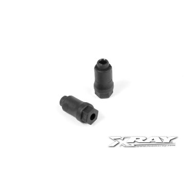 Team Xray T4 Composite Brace For Bumper - Low (2) (XR301325)