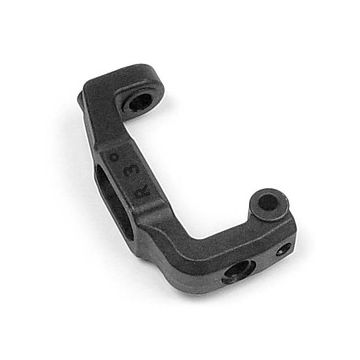 Xray Composite C-Hub Front Block, Right - Soft - Caster 3Â° (XR302281)