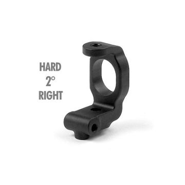 Xray Composite C-Hub Right - 2Â° Deg. - Hard (ECS) (XR302371)