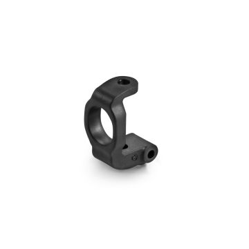 Xray Composite C-Hub Left - 0 Deg Graphite (ECS) (XR302380)