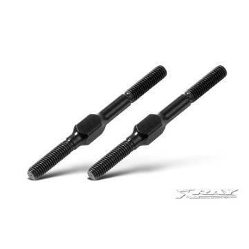 Xray Alu Adj. Turnbuckle M3 L/R 39 mm - Swiss 7075 T6 (2) (XR302612)