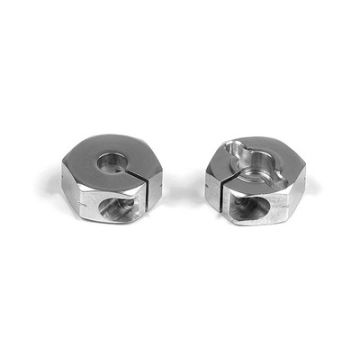 Xray Alu Wheel Hub - Offset "+0.75mm" - Black (2) (XR305352)