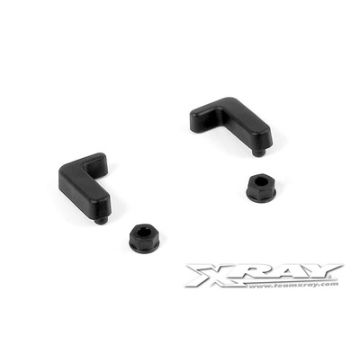Xray Composite Lipo Battery Backstop (1+1) (XR306182)
