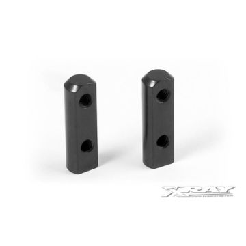 Xray Alu Servo Mount - Black (2) (XR306200-K)