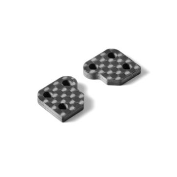 Xray Graphite Extension For Steering Block (2) - 0 Slots (XR322292)