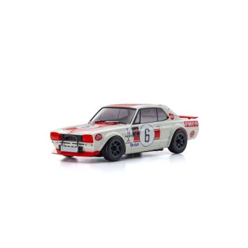 Kyosho Bodyshell Mini-Z NISSAN SKYLINE 2000GT-R (KPGC10) Racing 1972 #6 Red (K.MZP472R)
