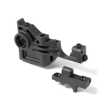 Xray Composite Lower & Upper Bulkhead Rear Left - Extra Roll Center (XR333021)