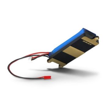 Xray Brass Battery Plate For Lipo Batteries - V2 (XR336156)