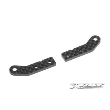 Xray Graphite Extension For Suspension Arm - Front Lower - 1-Hole (L+R) (XR342192)