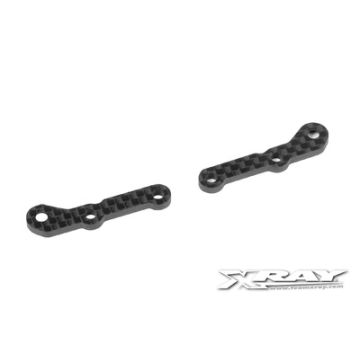 Xray Graphite Extension For Suspension Arm - Rear Lower - 1-Hole (L+R) (XR343191)