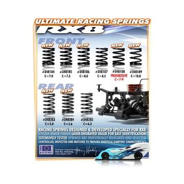Xray Xray Spring-Set C=8.0 - Front (2) (XR348186)