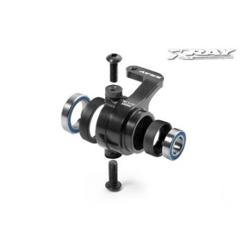 Xray XB808 Alu Steering Block Left  - Swiss 7075 T6 - Hard Coated - Set - V2 (XR352266)