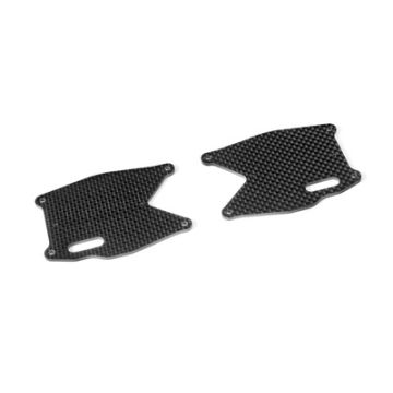 Xray XB8 Graphite Rear Lower Arm Plate (2) (XR353194)