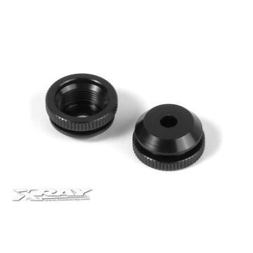Xray Alu Shock Body Nut For Shock Boot (2) (XR358141)