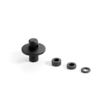 Xray Body Mount - Short + Shims - Set (XR361321)