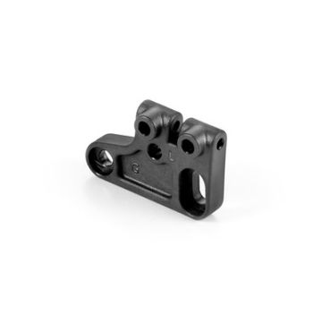 Xray Composite Front Upper Arm Mount - Left - Graphite (XR372022)