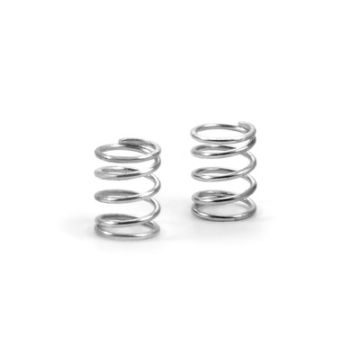 Xray Spring 4.75 Coils 3.6X6X0.45mm; C=2.0 - Silver (Soft) (2) (XR372177)